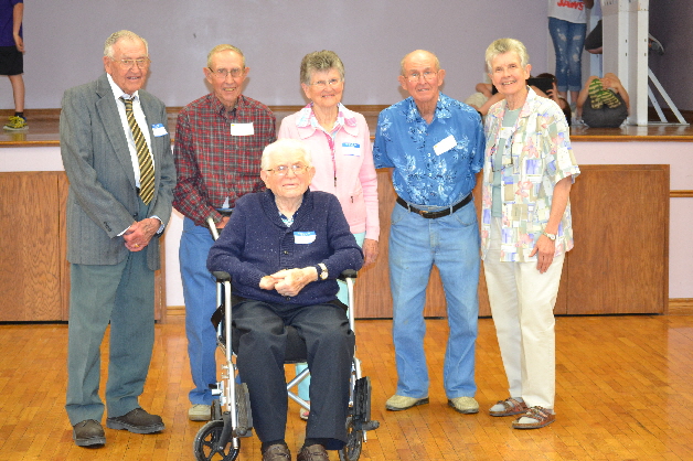 Here are the 'first cousins' - a photo we have been taking for over 40 years.